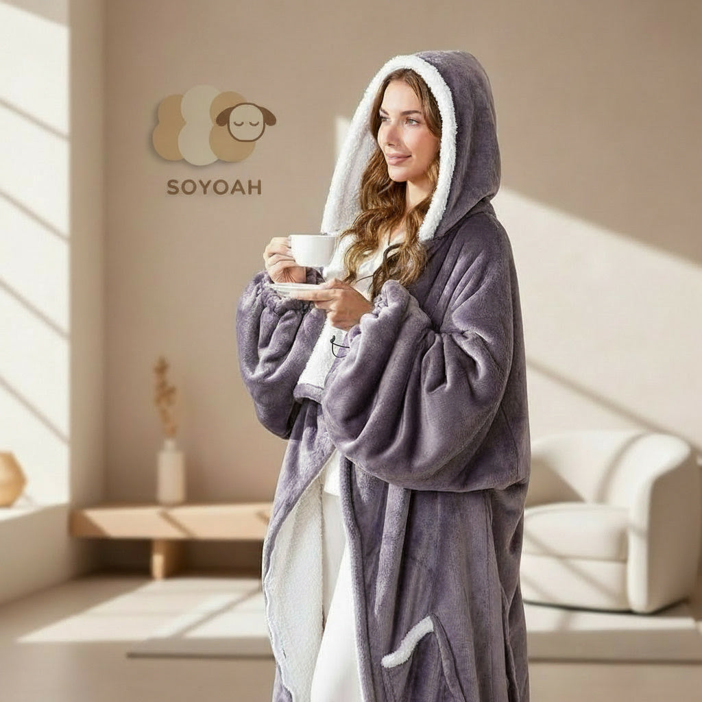 Soyoah™ - Manteau Chauffant Confort