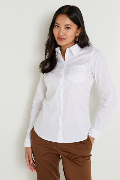 Chemise structurée femme